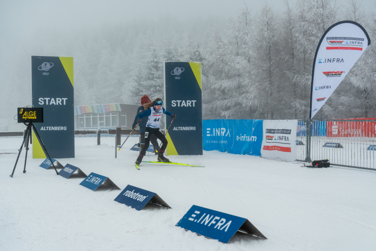 Zeitnahme auf Profi-Niveau für den Biathlon-Nachwuchs