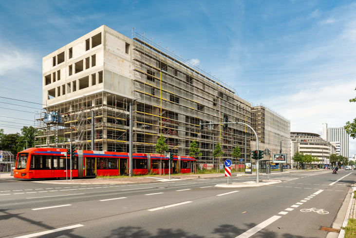 #news_6 Baufortschritt am Johanniskarree in der Chemnitzer Innenstadt